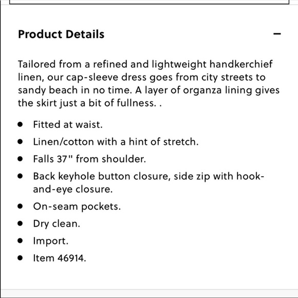 J.Crew Blue Cap Sleeve Dress - Picture 7 of 8